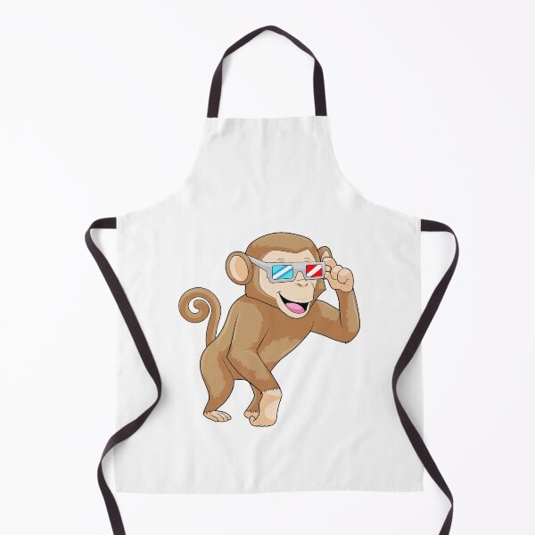 Item preview, Monkey with Glasses designed and sold by Snabdesign84.
