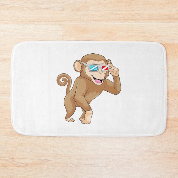 Item preview, Monkey with Glasses designed and sold by Snabdesign84.