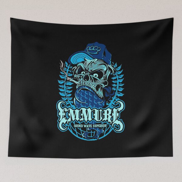 Item preview, skull blue designed and sold by dixiewitting.