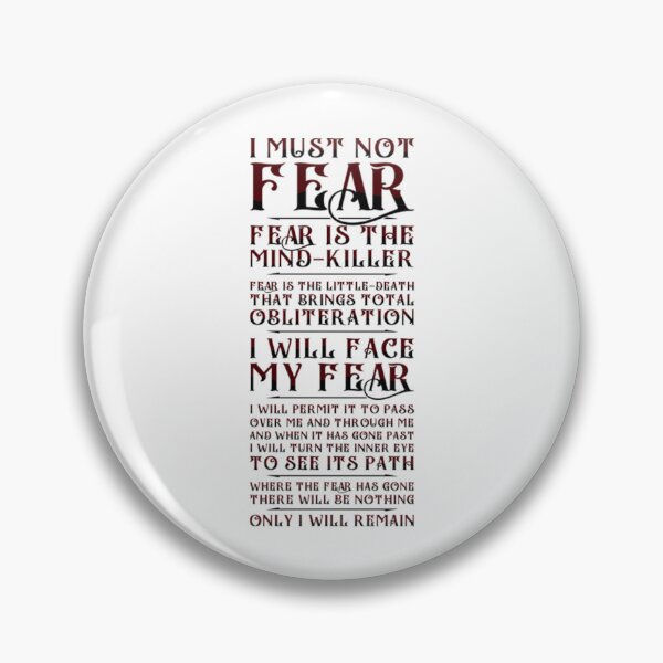 Item preview, Litany Against Fear v2 designed and sold by MiterSilocs.