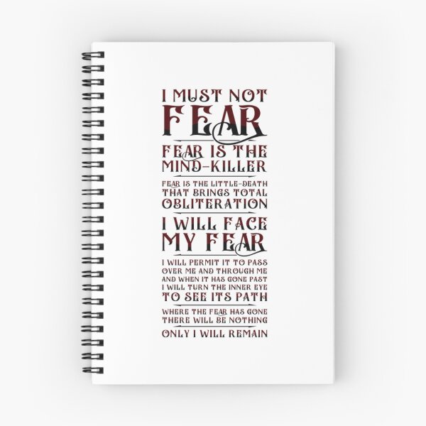 Item preview, Litany Against Fear v2 designed and sold by MiterSilocs.