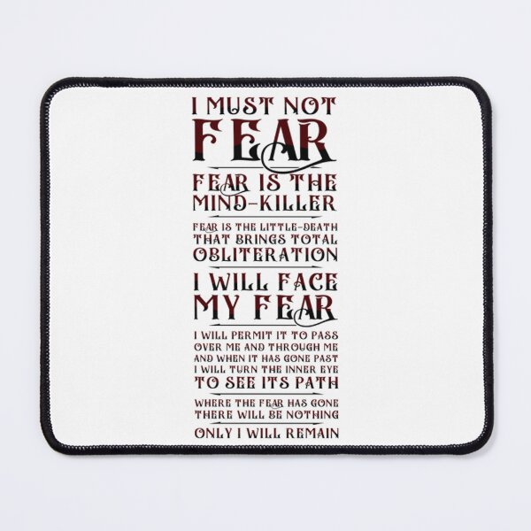 Item preview, Litany Against Fear v2 designed and sold by MiterSilocs.