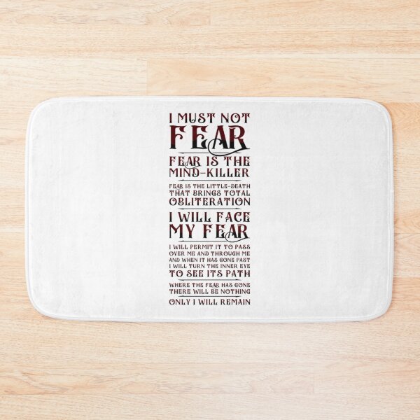 Item preview, Litany Against Fear v2 designed and sold by MiterSilocs.
