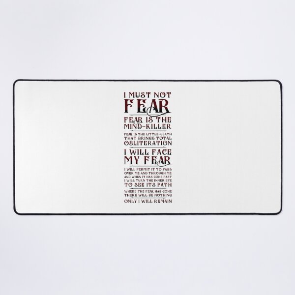 Item preview, Litany Against Fear v2 designed and sold by MiterSilocs.