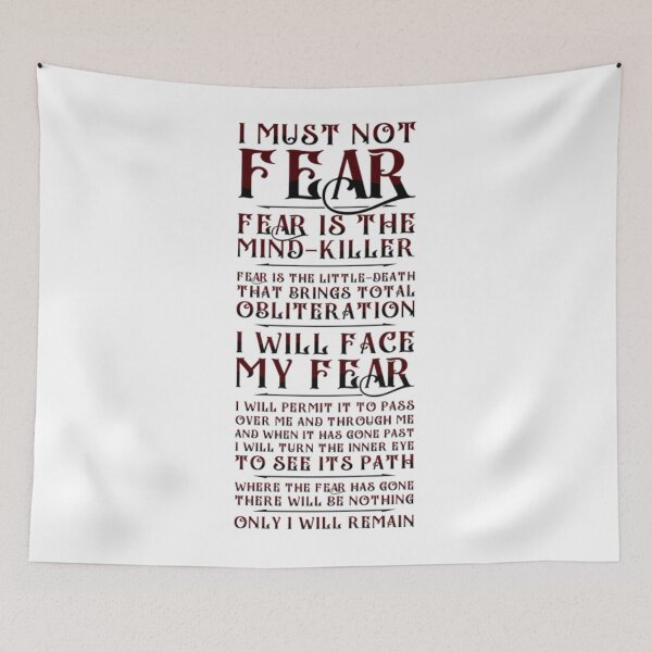 Item preview, Litany Against Fear v2 designed and sold by MiterSilocs.
