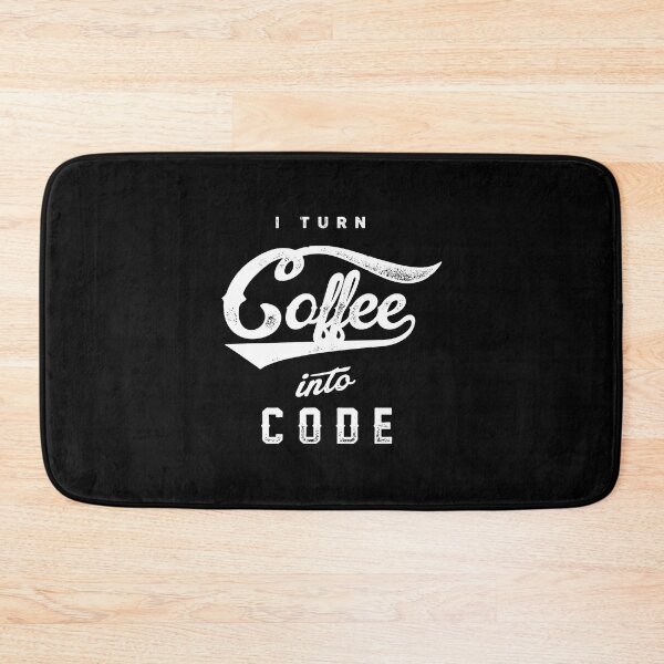 Item preview, I TURN COFFEE INTO CODE PROGRAMMER DEVELOPER CODING PHP CSS HTML designed and sold by Super3.