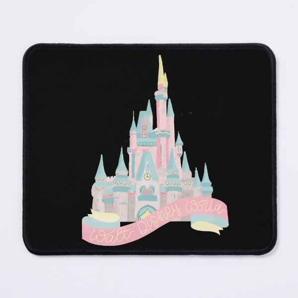 Item preview, Magic Kingdom castle main street with banner designed and sold by MiterSilocs.