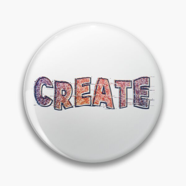 Artikelvorschau, Electric 'Create'-Zitat entworfen und verkauft von MadeByMeera.