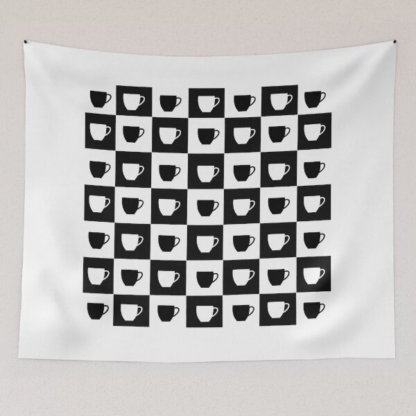 Item preview, Checkerboard coffee cups designed and sold by E6Designs.