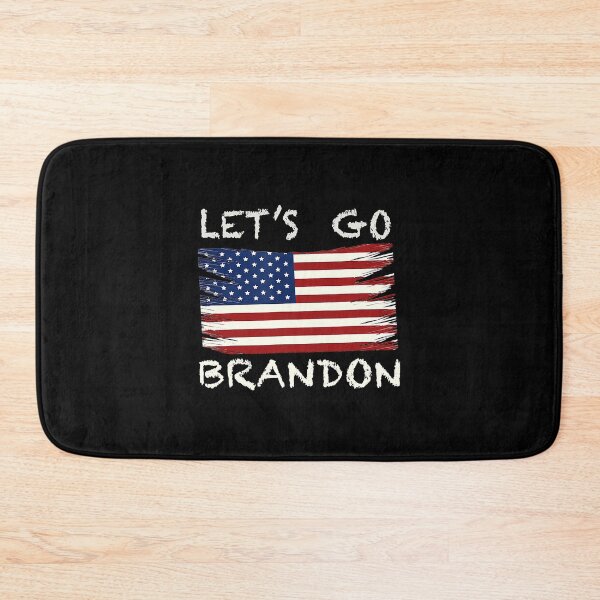 Item preview, Let's Go Brandon Tee Conservative Anti Liberal US Flag designed and sold by Bernard Bouvet.