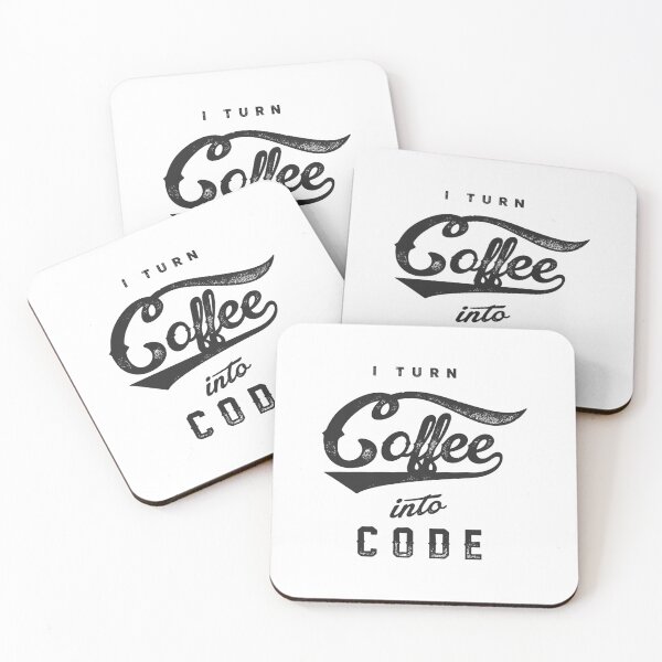 Item preview, I TURN COFFEE INTO CODE PROGRAMMER DEVELOPER CODING PHP CSS HTML designed and sold by Super3.