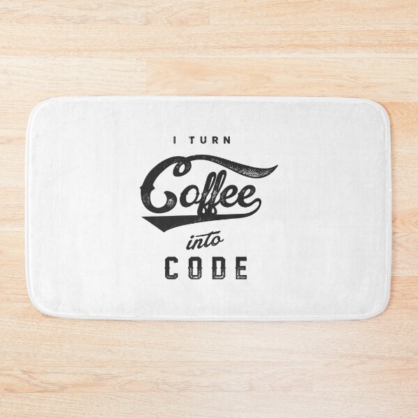 Item preview, I TURN COFFEE INTO CODE PROGRAMMER DEVELOPER CODING PHP CSS HTML designed and sold by Super3.