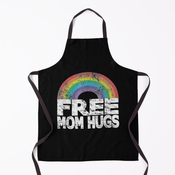 Item preview, Vintage Free mom hugs rainbow gray pride LGBT funny gifts designed and sold by Bernard Bouvet.