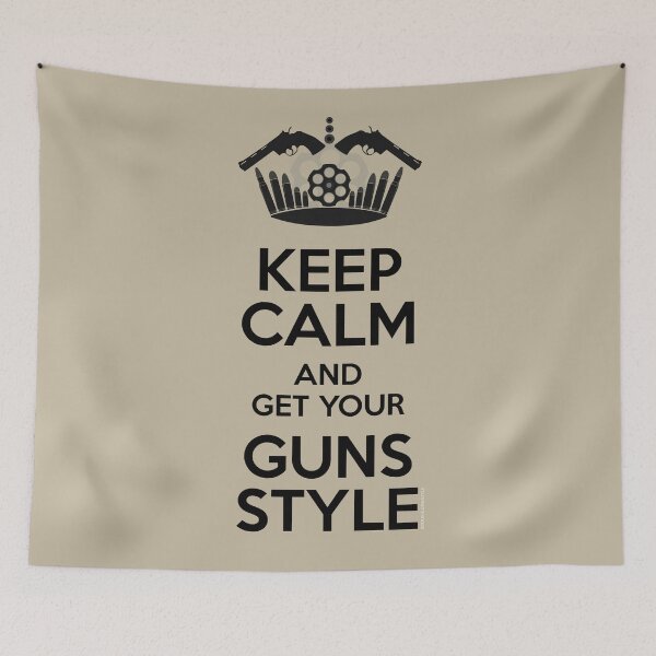 Item preview, Keep Calm and Get Your Guns Style designed and sold by yourgunsstyle.
