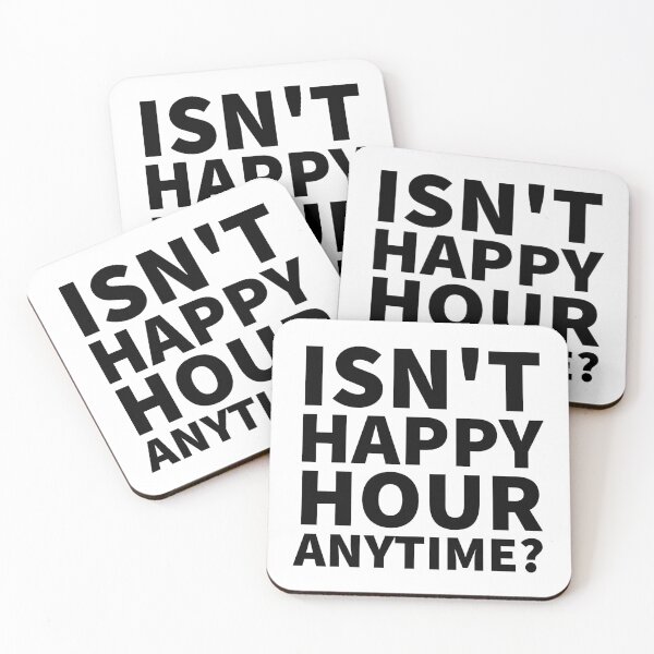 Item preview, Johnny Depp Isn't happy hour anytime Quote Design  designed and sold by ZenDesigner.