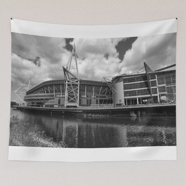 Item preview, Principality Stadium, Cardiff, Wales Monochrome designed and sold by VnGphoto.