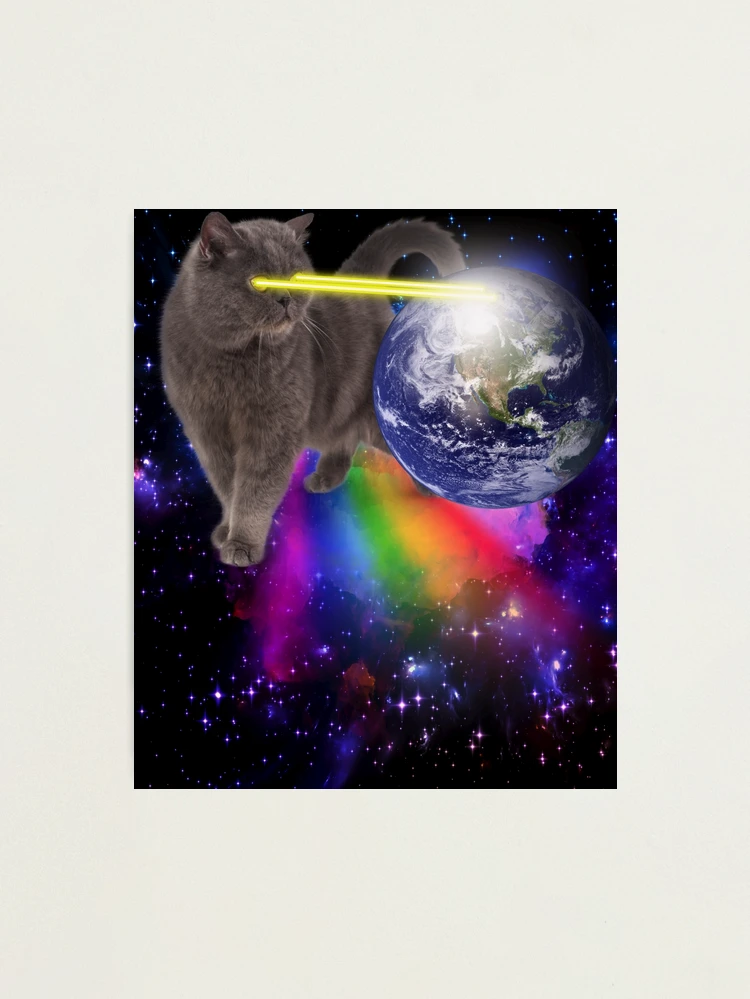 Society6 iPhone5用 Mega Space Cat Rising 猫 ビーム Society6 iPhone5用 Mega Space Cat Rising 猫 ビーム (Society6