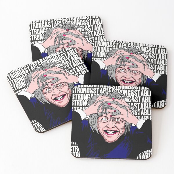 Item preview, Theresa May - Strong & Stable designed and sold by Smallbrainfield.