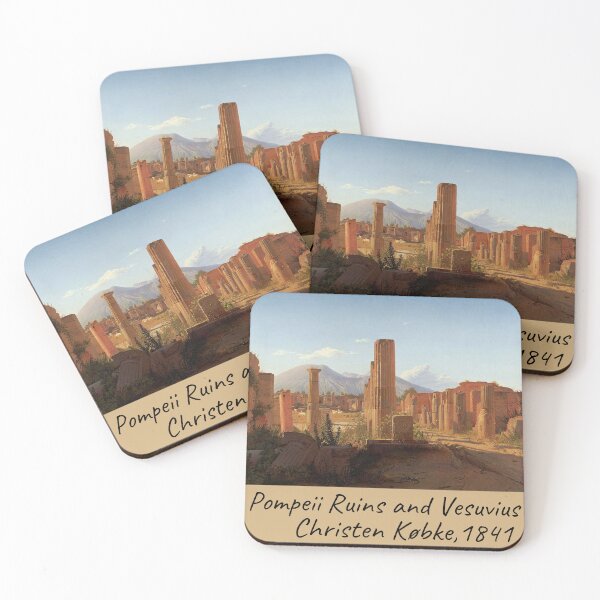 Item preview, Pompeii Ruins and Vesuvius Art designed and sold by HistoricalPlace.