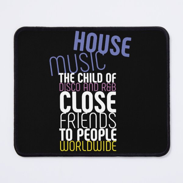 Artikelvorschau, HOUSE MUSIC DAS KIND VON DISCO & R&B entworfen und verkauft von BUMPSWIRLMERCH.