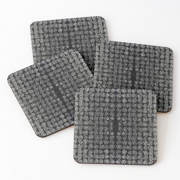 Item preview, Black And White Cross Hatching Seamless Pattern  designed and sold by Designs By YL.
