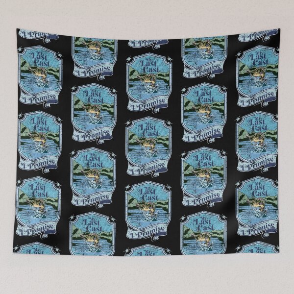 Item preview, Funny Bass Fisherman Angler My Last Cast I Promise Vintage Edition designed and sold by CharJens.