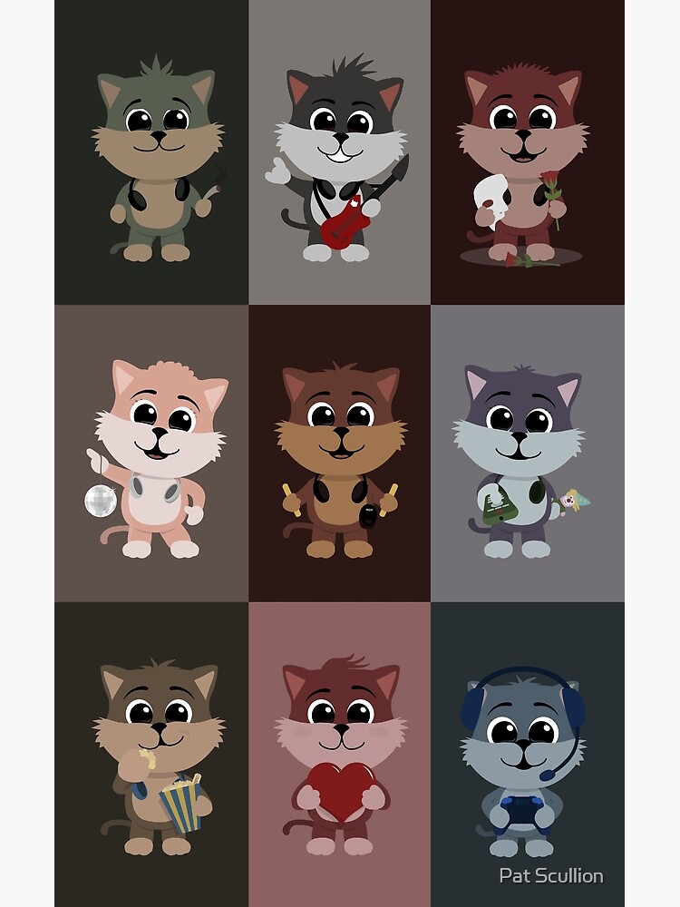 The Singing Cats Grid by squage