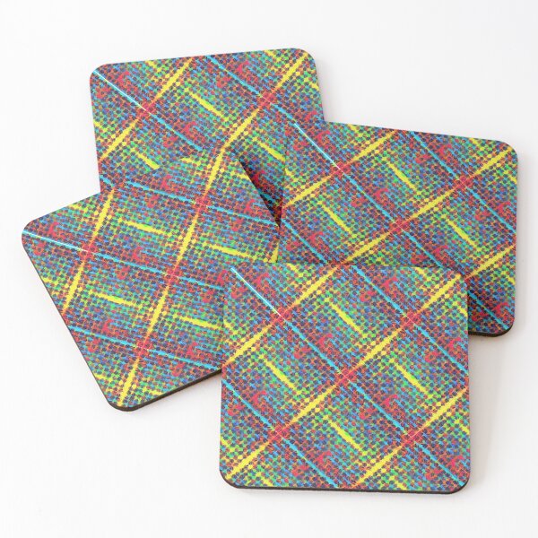 Item preview, Rainbow Diamond Cross Hatching Seamless Pattern  designed and sold by Designs By YL.