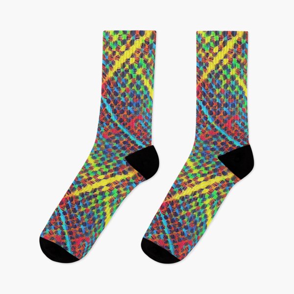 Item preview, Rainbow Diamond Cross Hatching Seamless Pattern  designed and sold by Designs By YL.