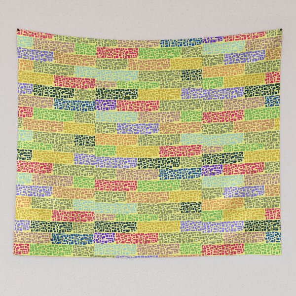 Item preview, Abstract Pattern Colorful Bricks designed and sold by AlinaSCorner.