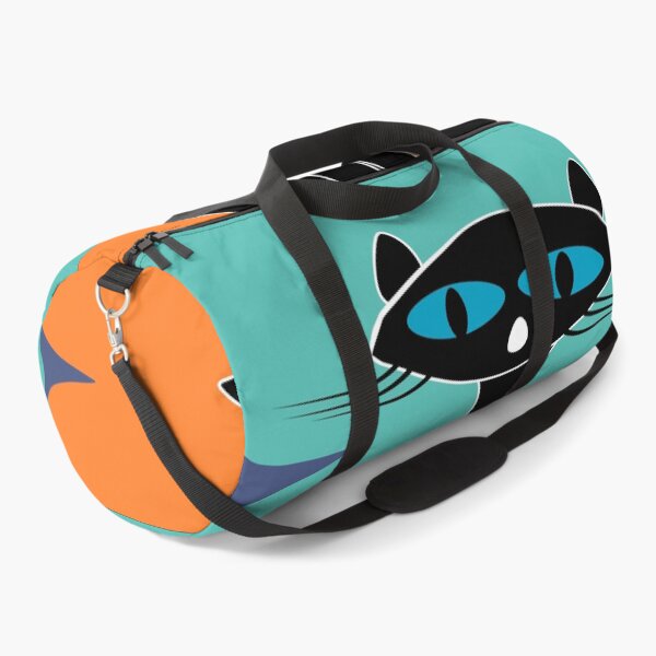 Item preview, Atomic Cat Sitting on a Mat designed and sold by LisWilliams.