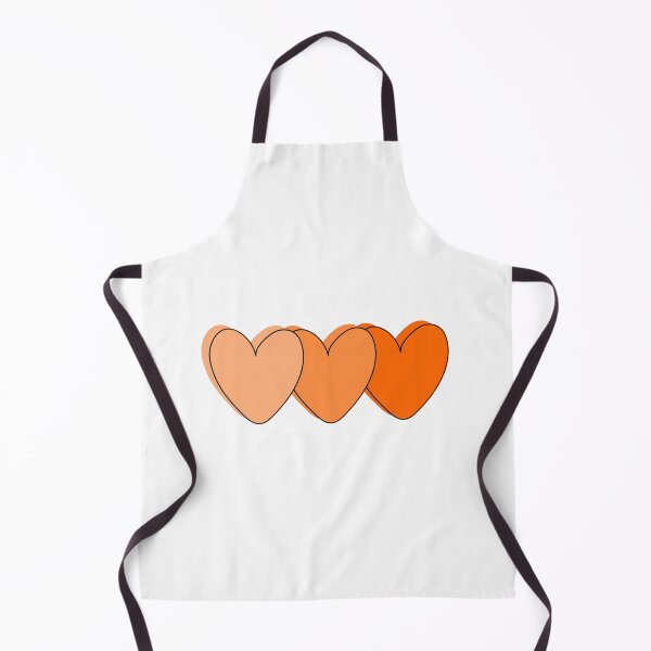 Item preview, Orange Hearts In A Row designed and sold by EpicCreation.