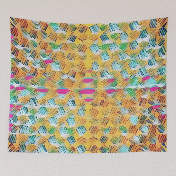 Item preview, Colorful Cross Hatching Seamless Pattern  designed and sold by Designs By YL.