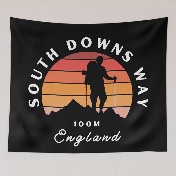 Item preview, South Downs Way - England - Hiking - #67 designed and sold by WildBerryMount.