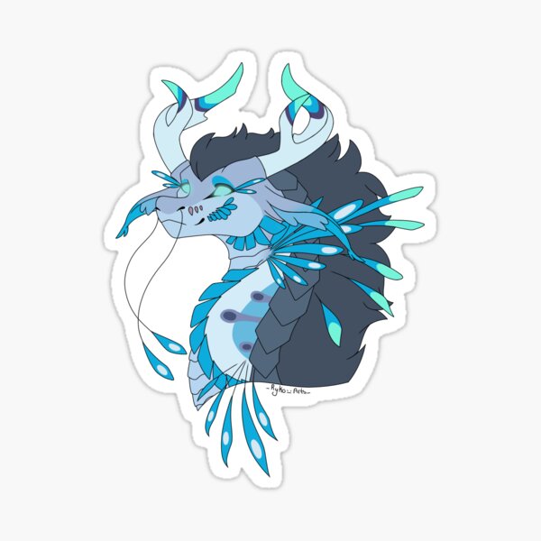 Aesho Creatures of Sonaria Female Sticker for Sale by olbibulbis