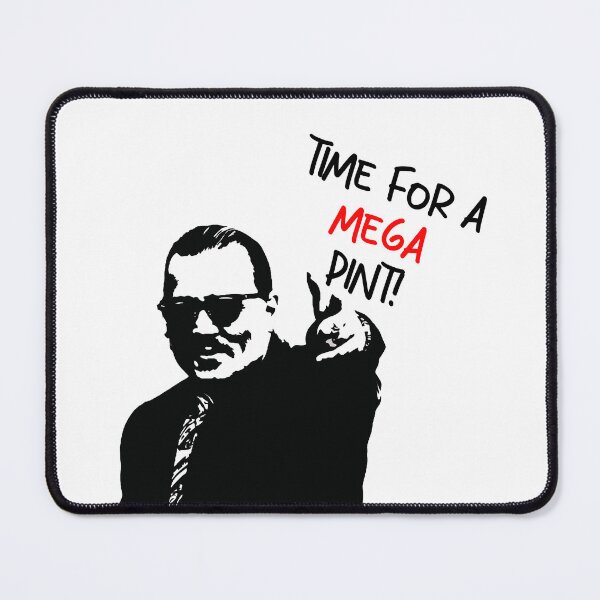 Item preview, TIME FOR A MEGA PINT designed and sold by Bertoni-Lee.