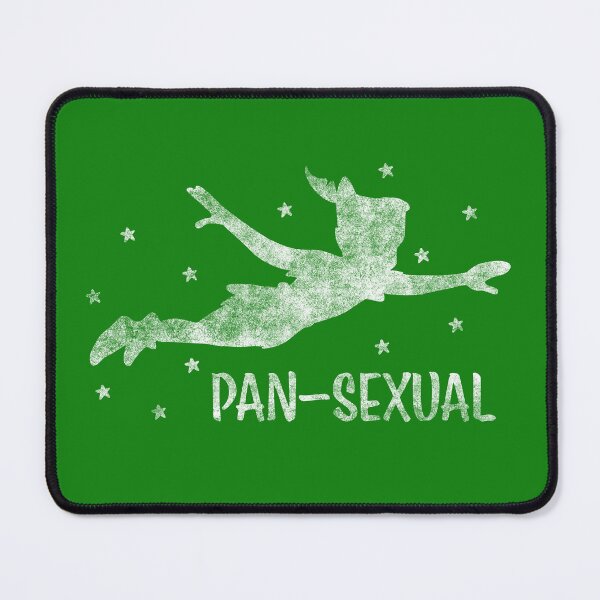 Item preview, Pansexual Peter Pan Vintage Design for LGBTQIA Pride designed and sold by SteamParliament.