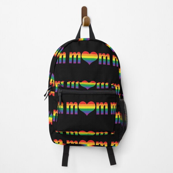 Item preview, Pride Mom Heart Rainbow Stripes designed and sold by ellenhenry.