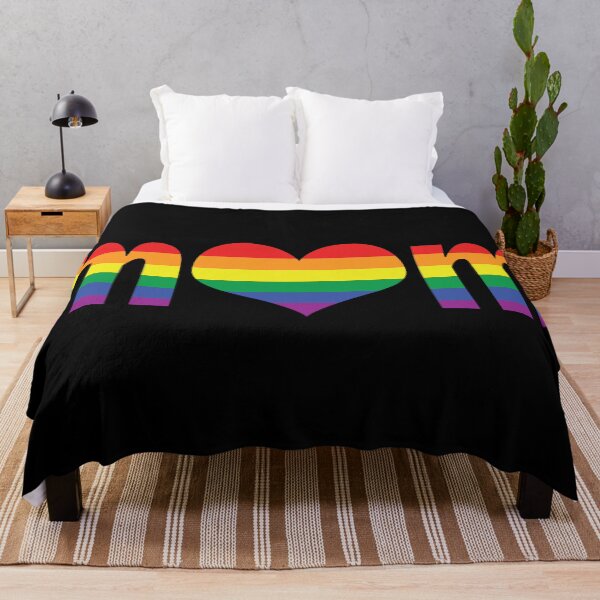 Item preview, Pride Mom Heart Rainbow Stripes designed and sold by ellenhenry.