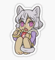 Hustle Cat Avery Sticker Sticker
