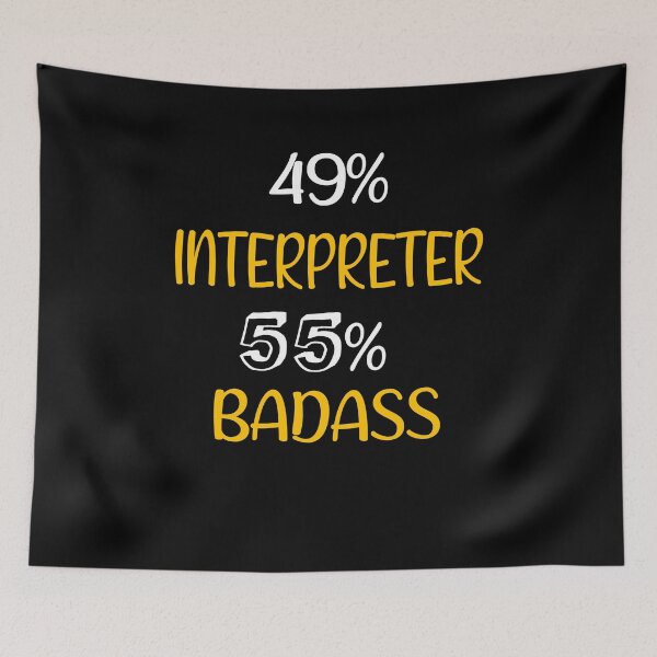 Item preview, shirt for interpreter Gift for interpreter, Gift for interpreter, Christmas gift for interpreter, Funny Gift For interpreter Mens Dad, Husband designed and sold by xlnv.