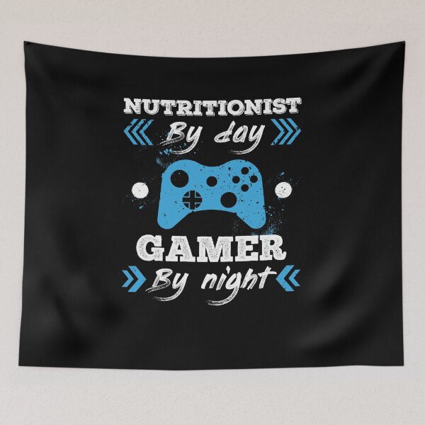 Item preview, Nutritionist By Day Gamer By Night for Best Nutritionist designed and sold by SVPOD.