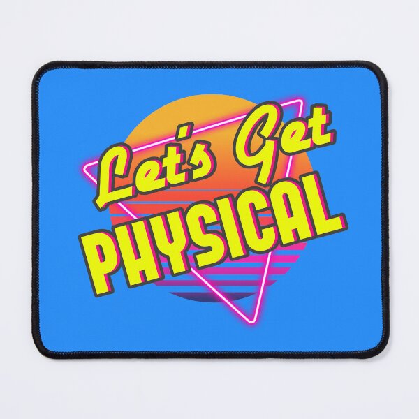 Item preview, Lets Get Physical 80s Costume Party Retro Neon Eighties Gym Workout 1980s designed and sold by AnyKitty.