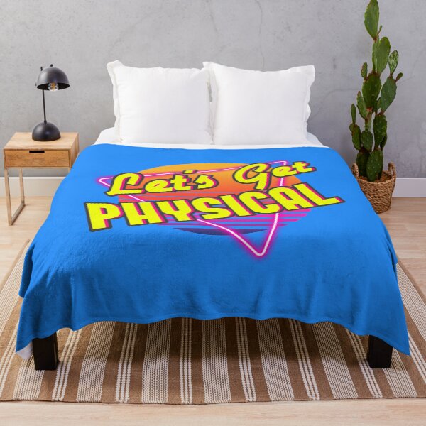 Item preview, Lets Get Physical 80s Costume Party Retro Neon Eighties Gym Workout 1980s designed and sold by AnyKitty.