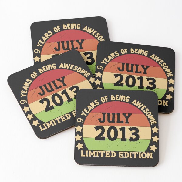 Item preview, "Vintage 2013 Limited Edition,9 Years Old Birthday gift " designed and sold by adarth.