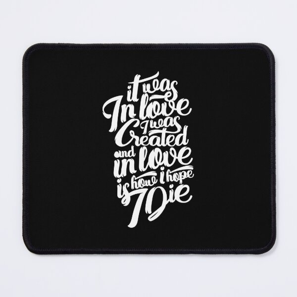 Item preview, CHRIST WAS IN LOVE I WAS CREATED AND HOPE I DIE JESUS designed and sold by Super3.