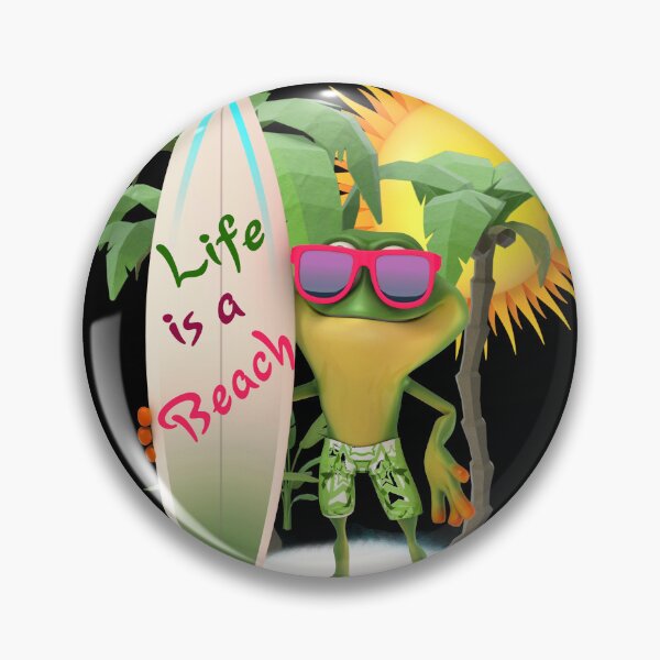 Item preview, Frog At The Beach  designed and sold by david parry.