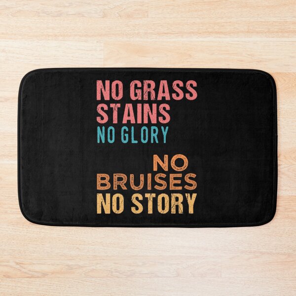 Item preview, Soccer No Grass Stains No Bruises No Glory Sticker designed and sold by brittaapriliy.