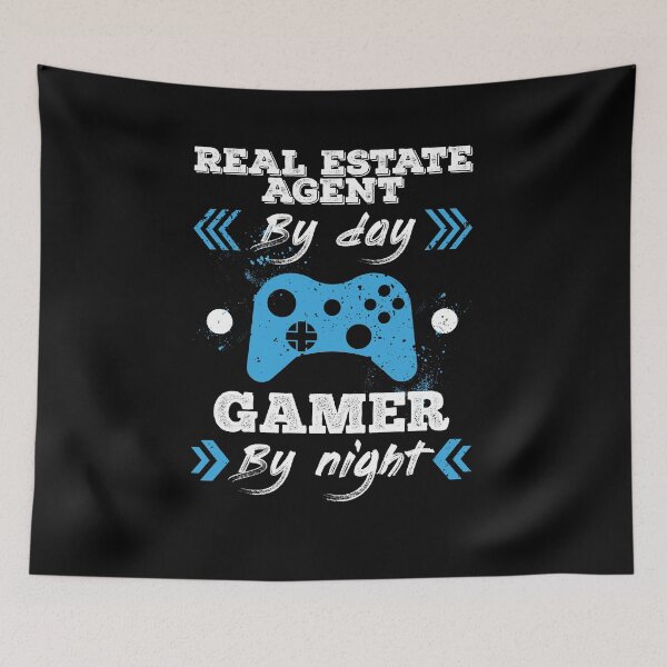 Item preview, Real Estate Agent By Day Gamer By Night for Best Real Estate Agent designed and sold by SVPOD.