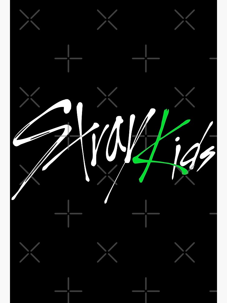 Stray Kids Merch Stray Kids Logo Premium Matte Vertical Poster